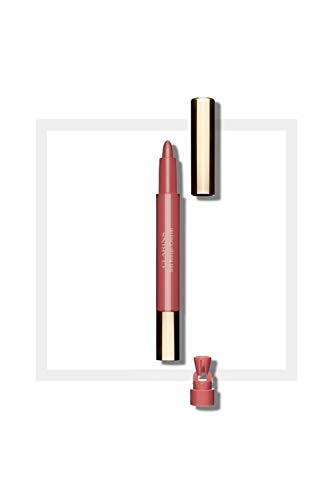 Clarins Joli Rouge Lip Crayon | 2-In-1 Lip Liner Defines And Fills In Lips In 1 Step | Built-In Sharpener Allows For Precision Lining | Bold,Matte,Non-Drying And Lightweight | Hydrates Lips |0.02 Oz #TOP28