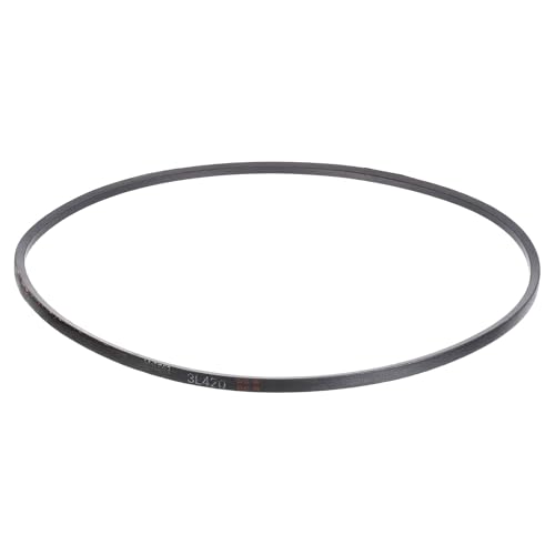 uxcell 3L420 Classic Wrapped Rubber V-Belt, 42"(1067mm) Outside Circumference, 3L Profile V Belt 3/8" Width 7/32" Height