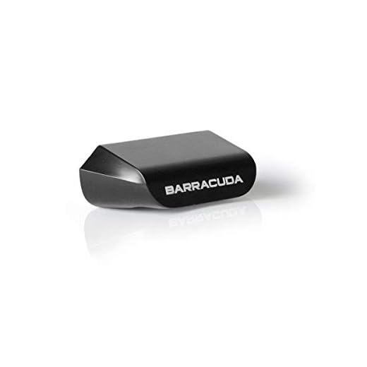 Barracuda - Iluminador portamatricula fabricado en ALUMINIO color Negro.