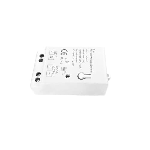 Pilote gradation LED 0-10V récepteur sans fil compatible commande vocale smart home
