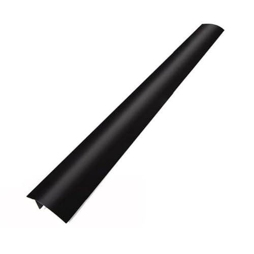 WELANGBN Silicone Stove Gap Covers (1 Pack), Heat Resistant Oven Gap Filler Seals Gaps Between Stovetop and Counter, Easy to Clean 21 Inches, Black