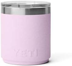 YETI Rambler 283.5g(10온스) 스태커블 로우볼 2.0, 진공 단열, 매그슬라이더 뚜껑이 있는 스테인리스 스틸, 체리 블로썸 — 사진 6
