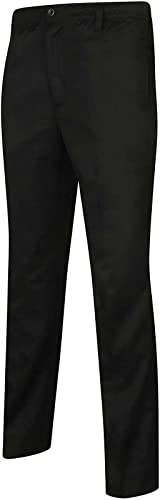 MA Online Adults Elasticated Waist Rugbi Trousers Mens Full Length Workwear Smart Pocket Pants2