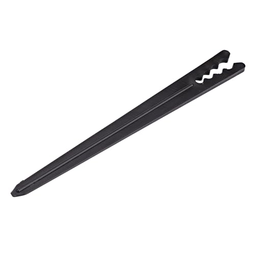 Raindrip 381025B 1/8-Inch - 1/4-Inch Heavy-Duty Tubing Support Stake for Drip Irrigation Supply Tubing and Drip Systems 6-Inch Long Plastic 25-Pack Black