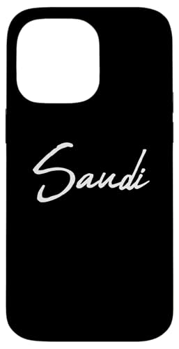 Beautiful Handwritten Font Saudi Calligraphy スマホケース iPhone 14 Pro Max 用