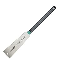 wolfcraft Japansäge I 6951000 I Beidseitig verzahnte Ryoba Handsäge I Ideal für die Bearbeitung von Holz und Kunststoff sowie für Fußleisten I 240 mm Sägeblatt