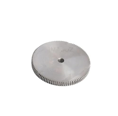 Bevel Gear Pinion Hardware Mechanical 12T 13T 14T 15T 16T 17T 18T 19T 20T Mod 1 Spur Gear Transmission Gear Thickness 10mm 45# Steel Pinion Gear(20 Teeth)