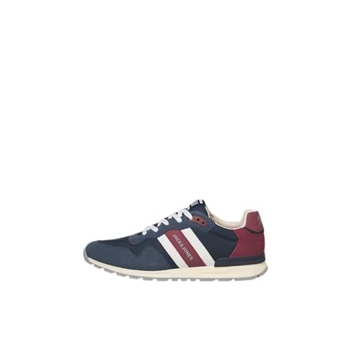 Jack & Jones Jfwstellar Mesh Majolica Blue Noos Zapatillas, Hombre, Azul Majolica Blue, 42 EU