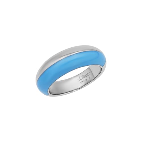 Bague s.Oliver femme acier inoxydable argenté à porter en soirée ou au bureau
