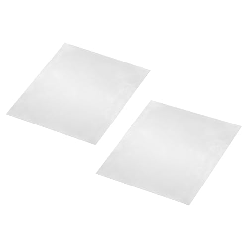 uxcell 2 Pcs Pure Nickel Sheet, 99.6% Pure Nickel Plate Nickel Strip 0.008"x3.94"x3.9"(0.2x100x100mm) Nickel Anode for Electroplating Scientific Lab Industry DIY Craft
