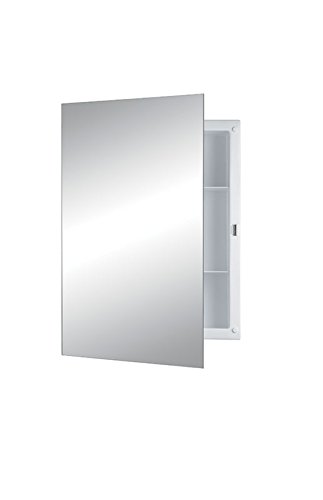 Best Cyber Deals 🔥 Jensen B7233X Polished Edge Mirror Medicine Cabinet, 16" x 22"