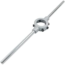 2-3/16 Inch 55mm Die Stock Handle Wrench, M22-M26 Adjustable Die Wrench Handle Holder, Heavy Duty Round Die Holder