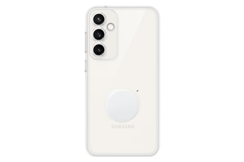 Image of Samsung Galaxy S23 FE Clear Gadget Phone Case, Protective Cover with Grip, Kickstand, Accessories and Attachments Included, Scratch Resistant, US Version, EF-XS711CTEGUS, Transparent