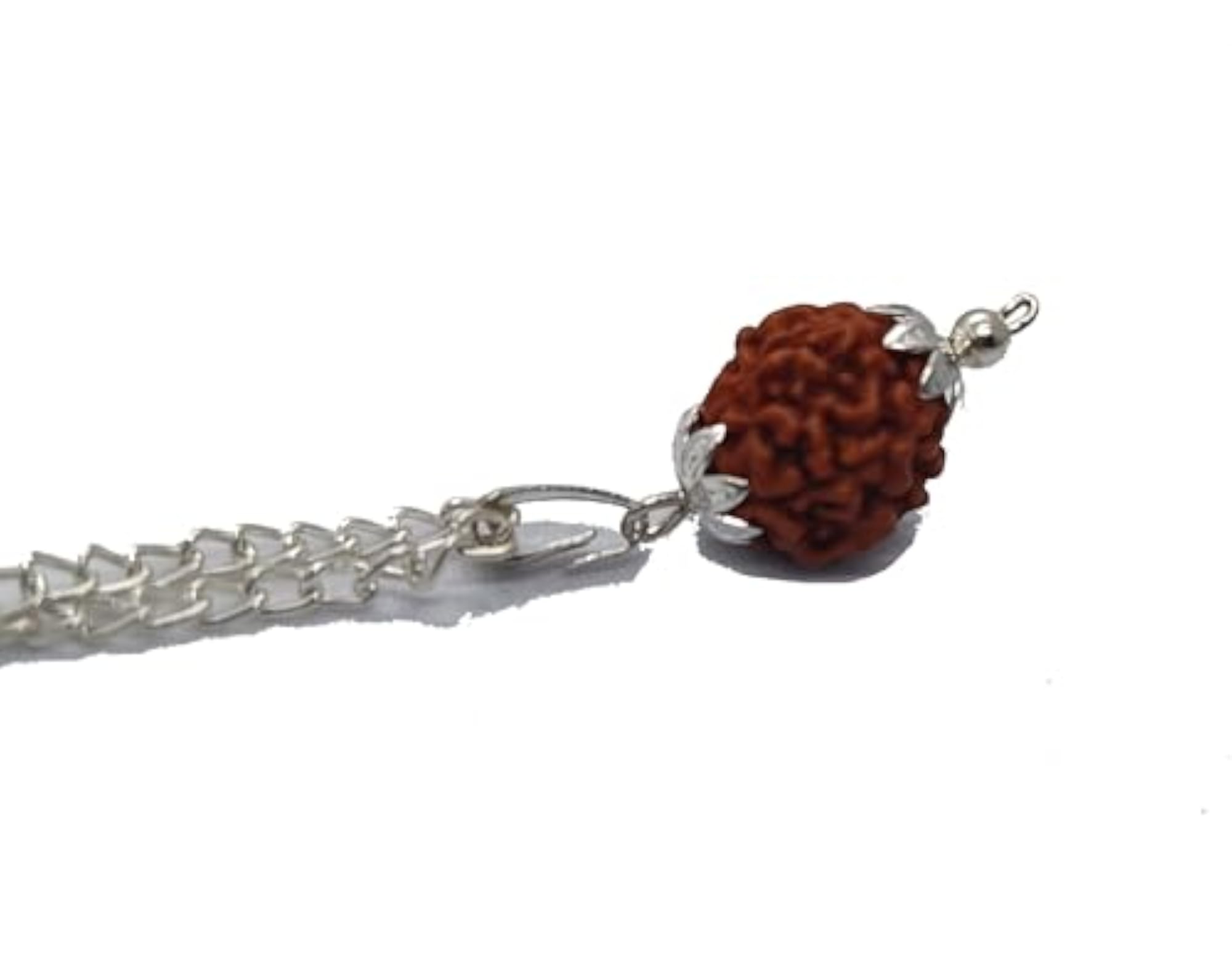 4 Mukhi Brahma Rudraksha Pendant, Certified Authentic