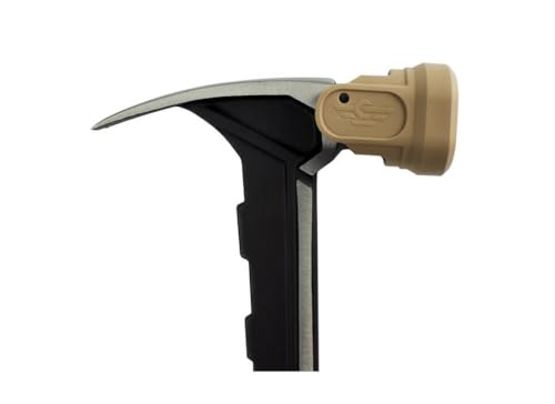 Image of Spec Ops Tools Framing Hammer for Carpentry & Demolition, Magnetic Nail Holder, Rip Claw, Soft Mallet Cap, Milled Face with Mallet Cap 22 Oz