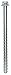 Simpson Strong Tie THD50800H 1/2-Inch by 8-Inch Titen HD Zinc Plated Heavy Duty Screw Anchor for Concrete/Masonry, 20 per Pack