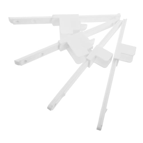 Mikikit Elevadores Ajustables para Barandillas de Cama Infantiles Conectores de Rieles Compatibles Soportes Resistentes para Marcos de Cuna Accesorios Seguros para Muebles de Ñiño