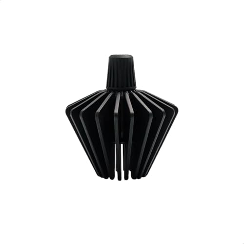 Adjustable Filter Paper Presser for Basket & V60 Filter Paper, Black