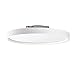 Nora NLOS-R72L27WW SURF Baffle LED Regressed Edge-Lit Surface Mount, White (2700K, 7" Round)