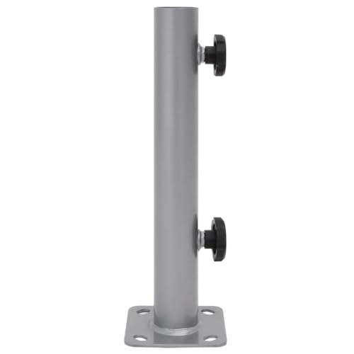 Base de sombrilla resistente de acero inoxidable con soporte giratorio estable 4