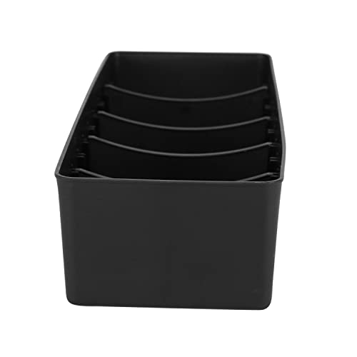 Image of Cutting EDGE Stackable Storage Drawer Organiser, Set of 4 (Black)
