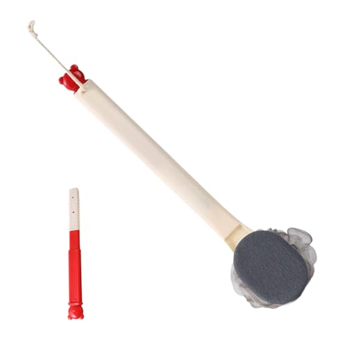 Brosse De Dos Long Manche Pour Douche | Brosse De Dos Douce À Long Manche Pour Douche - Accessoire De Nettoyage Corporel Double Face Pour Et Jambes Hommes Femmes