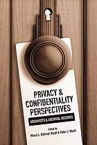Paperback Privacy & Confidentiality Perspectives: Archivists & Archival Records Book
