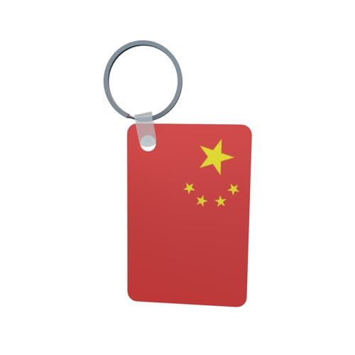 U24 Porte-clés Chine en aluminium 50 x 47 mm