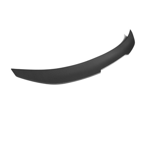 ドライカーボンファイバーリアトランクデッキスポイラーウィング と互換性がある BMW 新 4 シリーズ 2 ドアクーペ G22 2020-2026 ハイキック車トランクリッドリップテールと互換性あり(Matte Black)