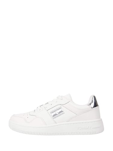 Chaussures Tommy Jeans pour en finir avec le mal de pieds en baskets blanches 40