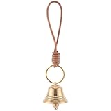 CALFOVERA Campana Colgante Individual de Latón Dorado, Tienda