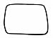 Guarnizione porta forno - Hotpoint Ariston Bauknecht Franke - 450 x 330 mm. - C00385306 - C00725238-481010846713 - A0257/OR - Prodotto originale