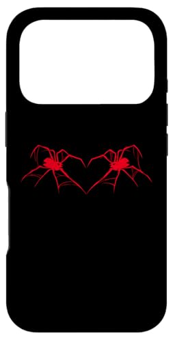 �n���E�B�� �N���̑� �R�X�`���[�� �S�X �n�[�g �X�p�C�_�[�n�[�g �X�}�z�P�[�X iPhone 17 Pro �p