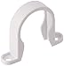 Produktbild Merriway BH02880 Abfluss-Kompressions-Rohrschelle 40 mm, Weiß, 4 Stück