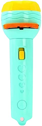 LELEGO Lampe de poche pour enfants - Projecteur à diapositives - Lampe de poche pour enfants - Vert Cover