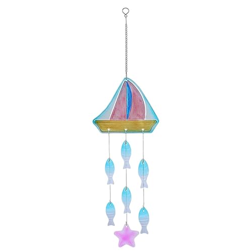 Campanas de viento de cristal artístico para interior y salones de diseño 2