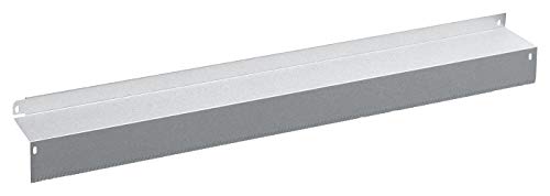 IRKA 1007 - Borde de césped Comfort XXL, 100 cm de Largo - Borde de césped ALU-Zinc, 8 cm transitable con cortacésped - Altura 10 cm