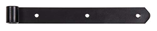 Alberts 835828 Penture | en différents modèles | en noir | gond Ø 16 mm | taille 300 x 35 mm | kit de 6