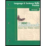 Paperback Holt Handbook: Developmental Language and Sentence Skills Guided Practice Third Course Book