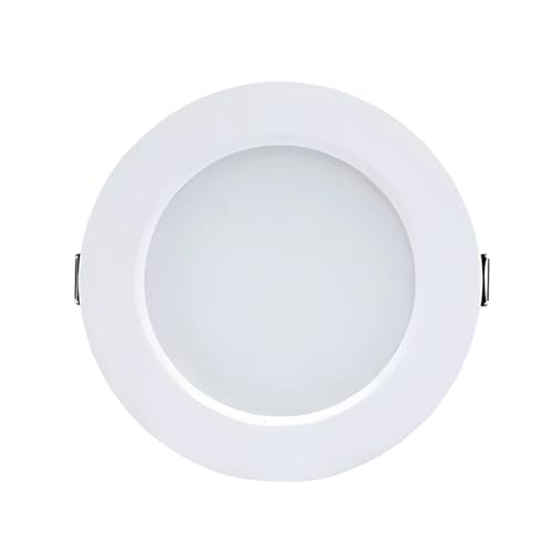 eufeifeiegds LED�z�[�����C�g 2�C���` 2.5�C���` 3�C���` 4�C���` LED�_�E�����C�g �V��Ɩ� �ƒ�p(White 6000K,7W (80-90mm hole))