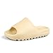 NISHIWOD Zapatillas Casa Chanclas Sandalias Diapositivas para Hombre Zapatillas De Playa Frescas Y Transpirables Chanclas con Boca De Pez Sandalias para Hombre Hueso Ligero 43 Caqui