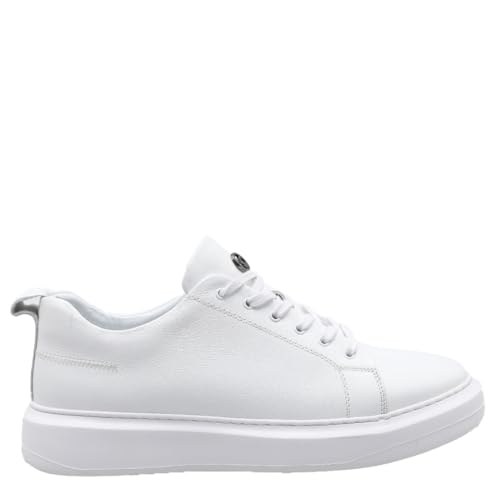 SOLL Luke Men's Casual Sneaker | Genuine Leather Oversized Thick Sole Shoes