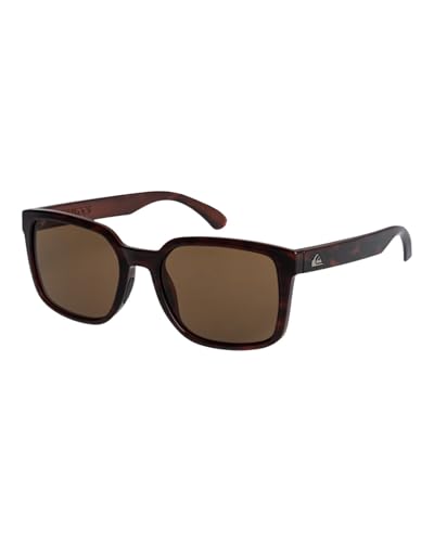 Quiksilver - Warlock Gafas de sol, Hombres, Brown Tortoise/Brown, Talla única
