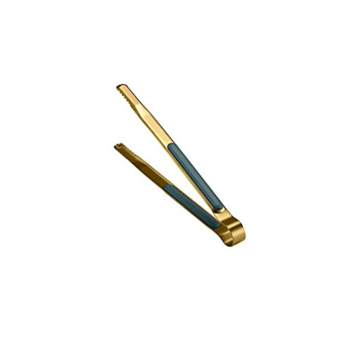 Pinzas for bolsas for alimentos Pinzas for alimentos de acero inoxidable ámbar Pinzas for servir antideslizantes for barbacoa Carne Ensalada Pan Utensilios de cocina Utensilios de cocina, pin