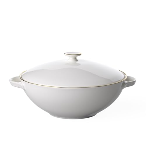 Villeroy & Boch Signature Anmut Gold tureen, white/gold