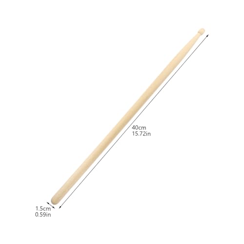Baquetas de madera maple 5A para jazz y percusión miniatura 2