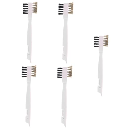 Healeved 5pcs Gas Stove Cleaning Brush Bristle Brush for Pot Pan Bottom Crevice Tile Easy to Use for Home Cleaning