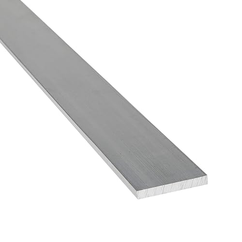Barre Plate en Acier Inoxydable 304, Longueur 500mm x Épaisseur 4mm, Finition Brossée pour Usage Industriel(4 * 25 * 500mm)