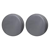 Moonet Tough Tire Covers for RV Wheel (2 Pack), Heavy Duty Thicken Sun Protectors for Truck Motorhom
