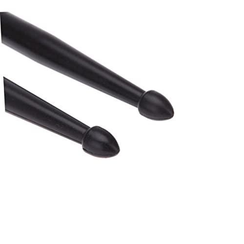 Baquetas Levemolo Profesionales Ligeras de Nailon para Batería, 1 Par, Negro, con Mango Cómodo para Música Jazz y Rock miniatura 3